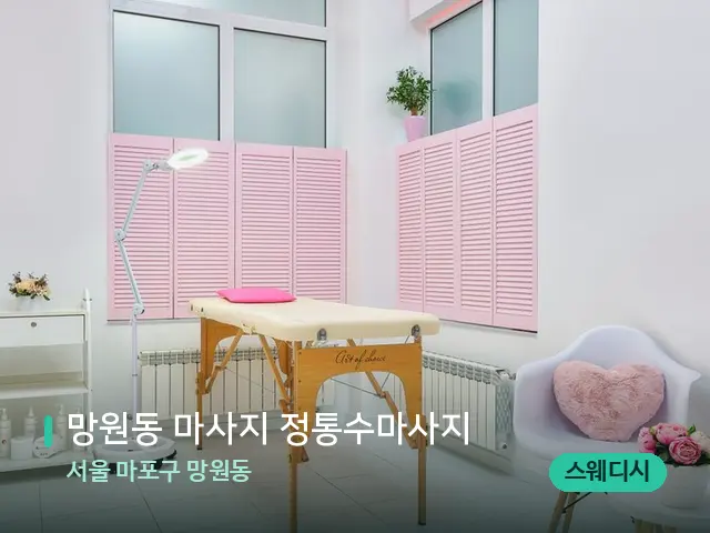 서울 마포구 망원동 망원동 마사지 정통수마사지 — 스파 관리실 내부