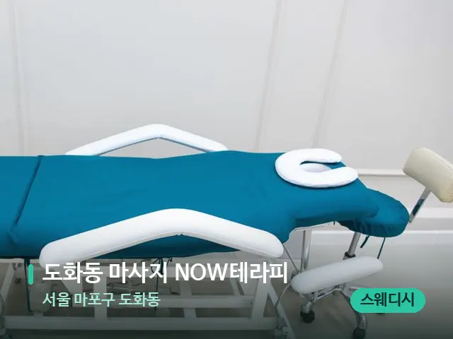 서울 마포구 도화동 도화동 마사지 NOW테라피 — 스파 관리실 내부